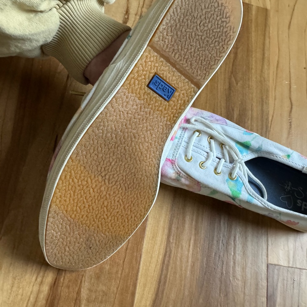 Taylor Swift keds incredible things Champion Flower Painting watercolor sneakers - Picture 8 of 15